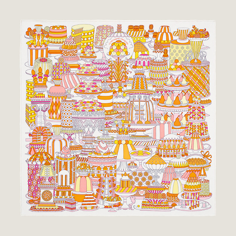 Hermes hot sale patisserie scarf